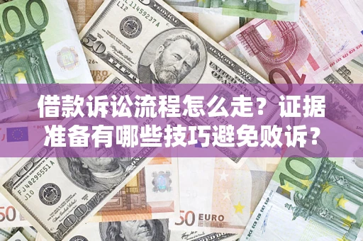 武汉借款诉讼流程怎么走？证据准备有哪些技巧避免败诉？
