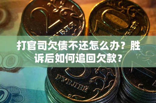武汉打官司欠债不还怎么办？胜诉后如何追回欠款？