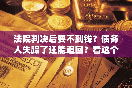 武汉法院判决后要不到钱？债务人失踪了还能追回？看这个方法！