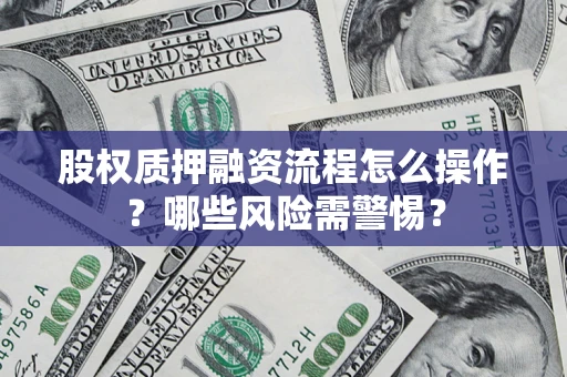 武汉股权质押融资流程怎么操作？哪些风险需警惕？