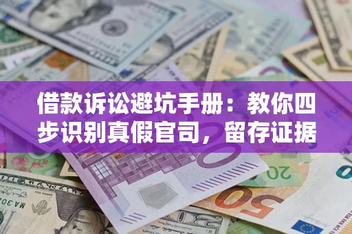 武汉借款诉讼避坑手册：教你四步识别真假官司，留存证据不踩雷