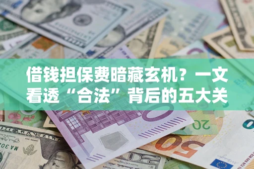 武汉借钱担保费暗藏玄机？一文看透“合法”背后的五大关键陷阱