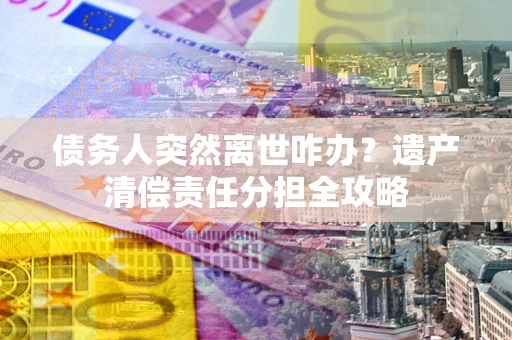 武汉债务人突然离世咋办？遗产清偿责任分担全攻略