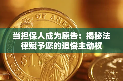 武汉当担保人成为原告：揭秘法律赋予您的追偿主动权