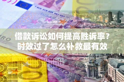 武汉借款诉讼如何提高胜诉率？时效过了怎么补救最有效