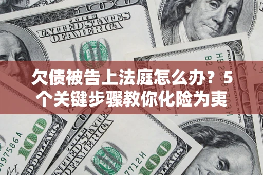 武汉欠债被告上法庭怎么办？5个关键步骤教你化险为夷