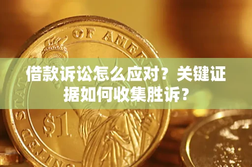 武汉借款诉讼怎么应对？关键证据如何收集胜诉？